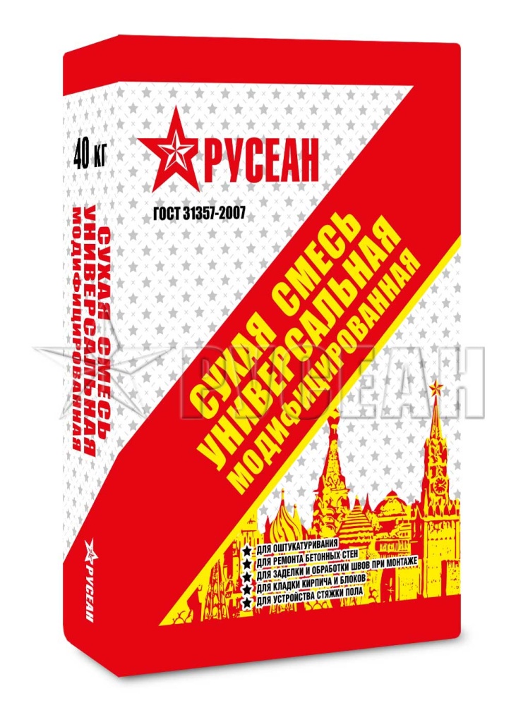 Универсальная сухая смесь М-150 модифицированная в меш. по 40 кг фото товара